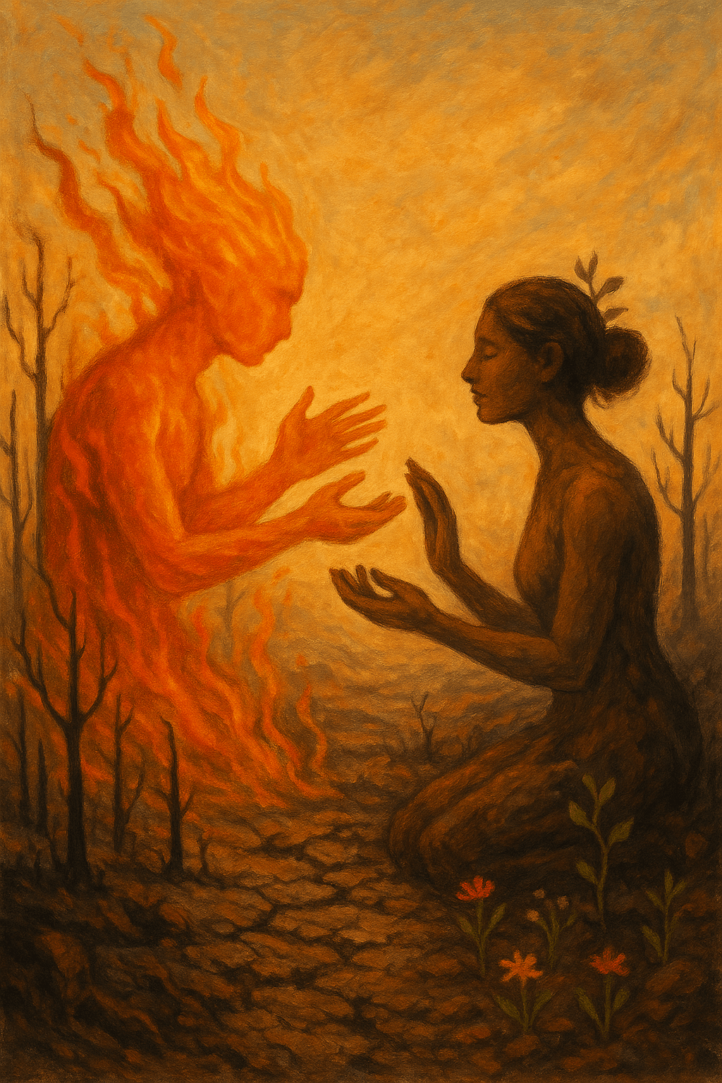 When Fire met&nbsp;Earth